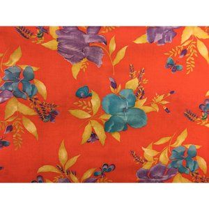 Floral Fabric Large Scale Iris 2 Yards
